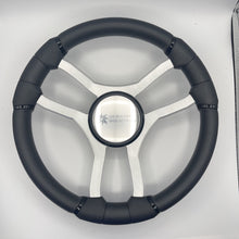 Malera Boat Steering Wheel Brushed Aluminum Spokes | Seastar Solutions