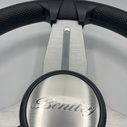 Model 15A Marine Steering Wheel Brushed Alum Spokes | Bentley Boats
