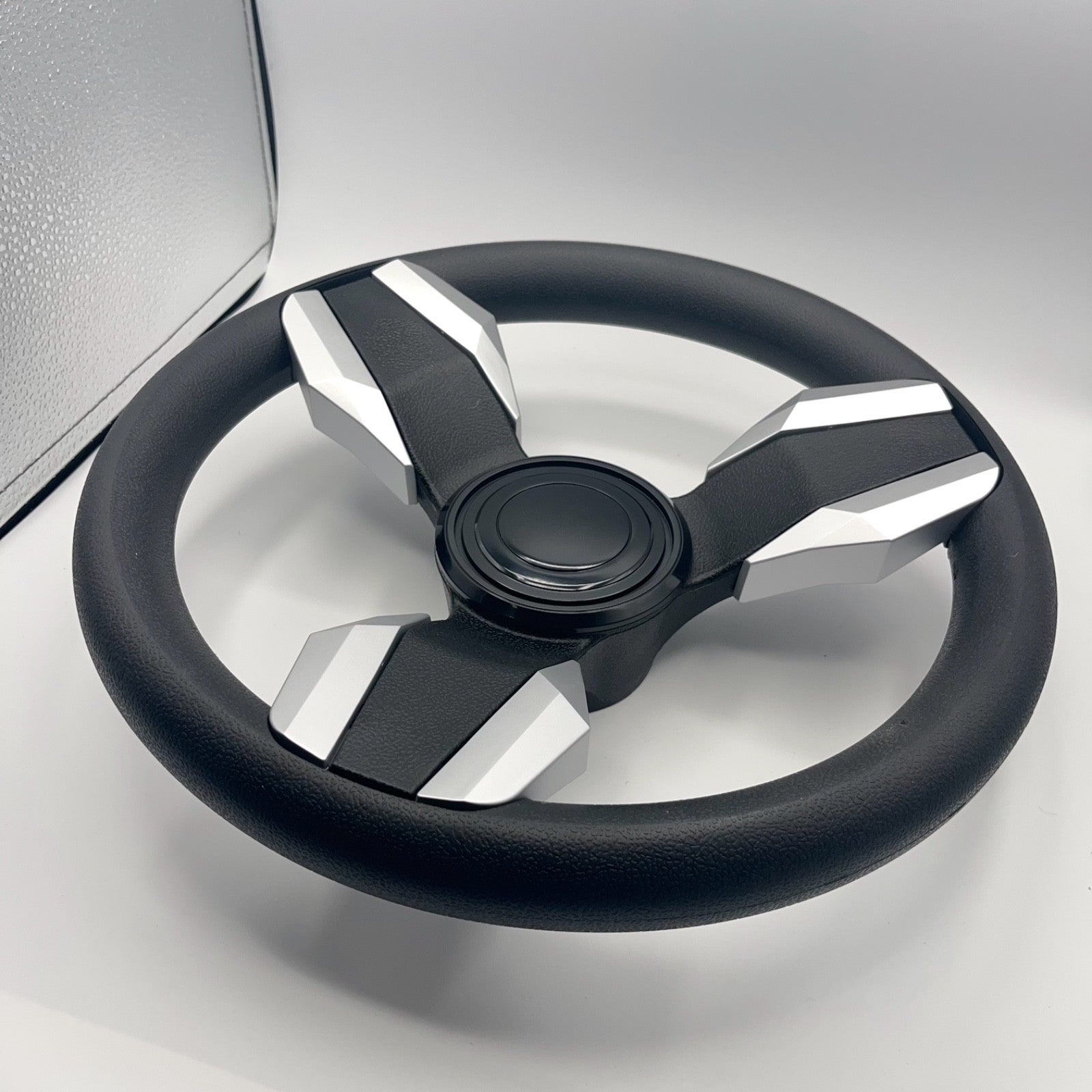 Collina Boat Steering Wheel Brushed Inserts - Keyed ONLY