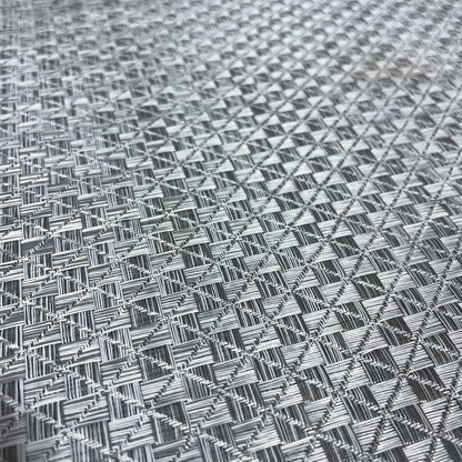 Woven Vinyl Flooring | Ribbon - Silver Lining | 8'6" W | Choose Your Length