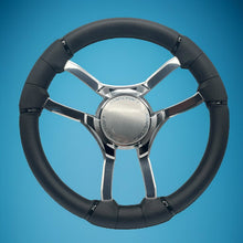 Malera Boat Steering Wheel Chrome Spokes | Starcraft
