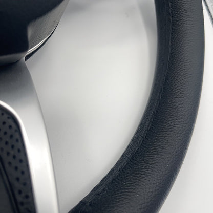 Gussi Italia Black Model 702 Steering Wheel | Monterey Boats Logo