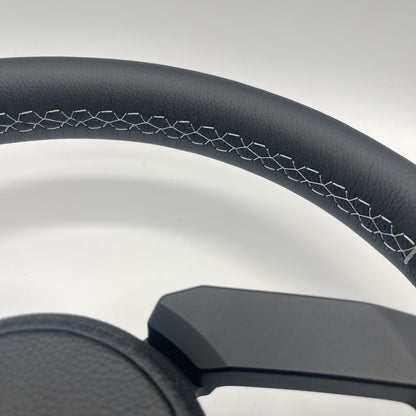 Gussi Italia Boat Sinel Steering Wheel Black Billet Aluminum Spoke | Harris