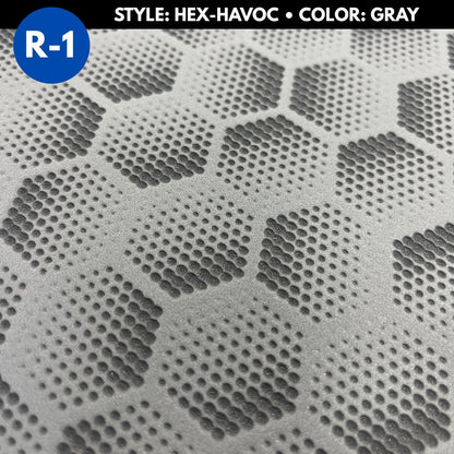 reFLEX | HEX-HAVOC | 3MM Fully Lasered Sheet with Pressure Sensitive Adhesive