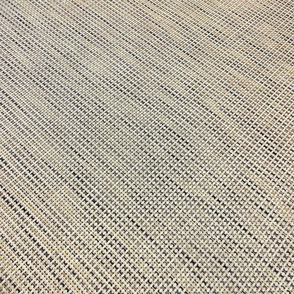 Woven Vinyl Flooring | Basketweave - Straw | 6' Width | Choose Your Length