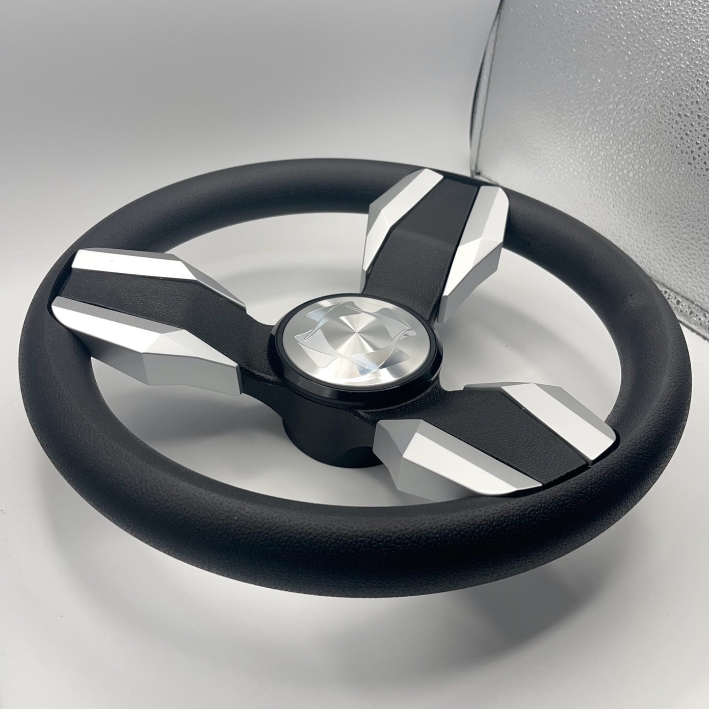 Collina Boat Steering Wheel Brushed Inserts - Keyed ONLY