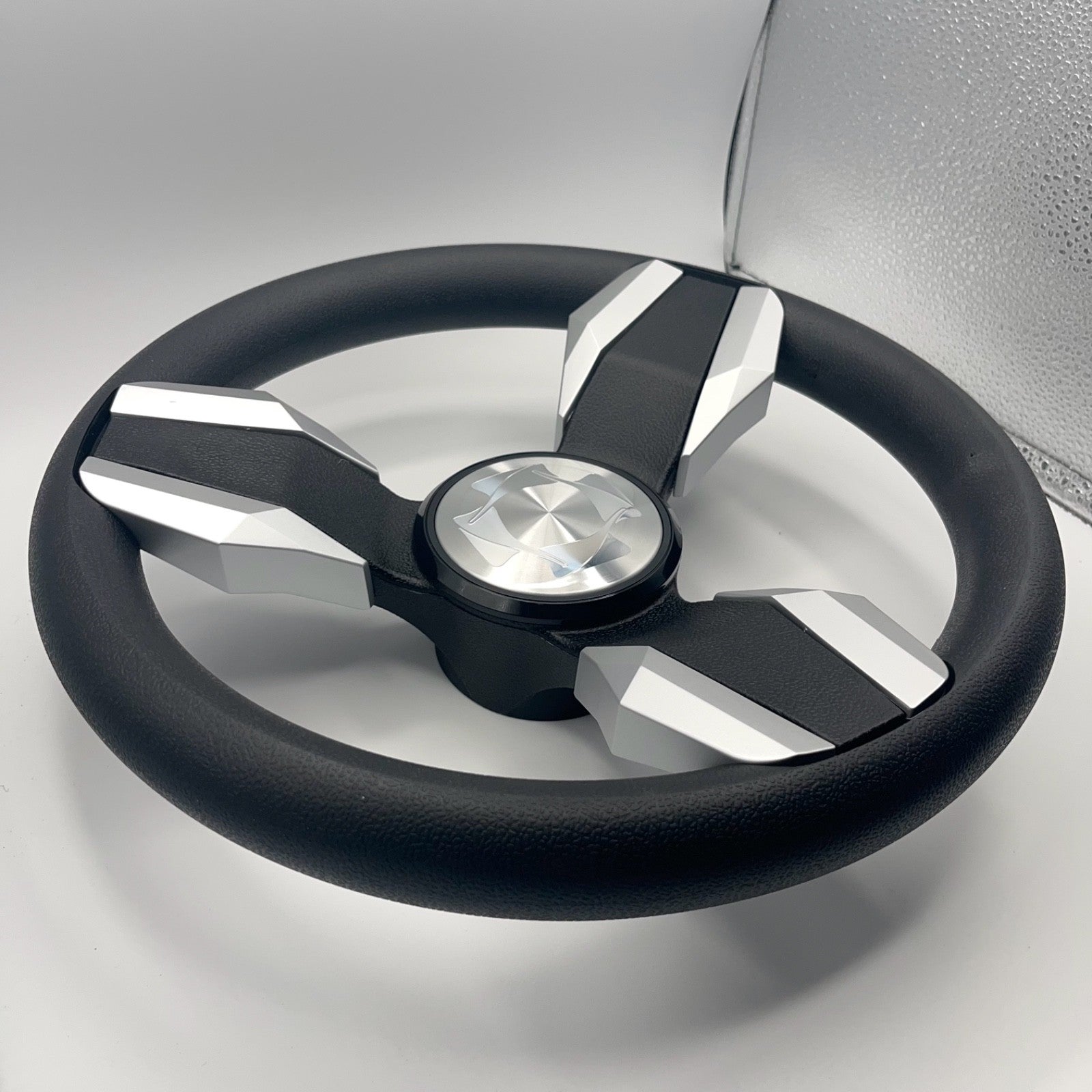 Collina Boat Steering Wheel Brushed Inserts - Keyed ONLY