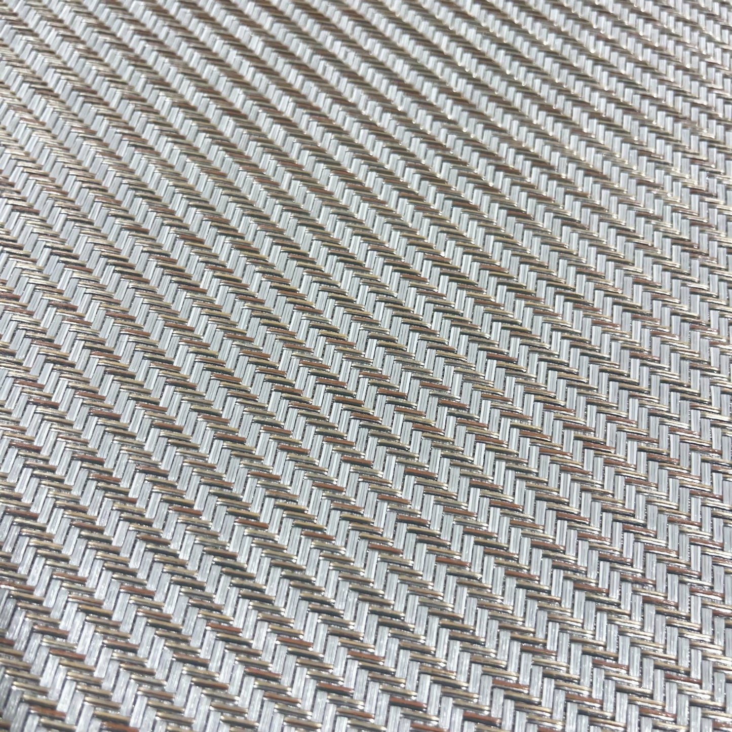 Woven Vinyl Flooring | Twill - Caribou | 8'6" W | Choose Your Length