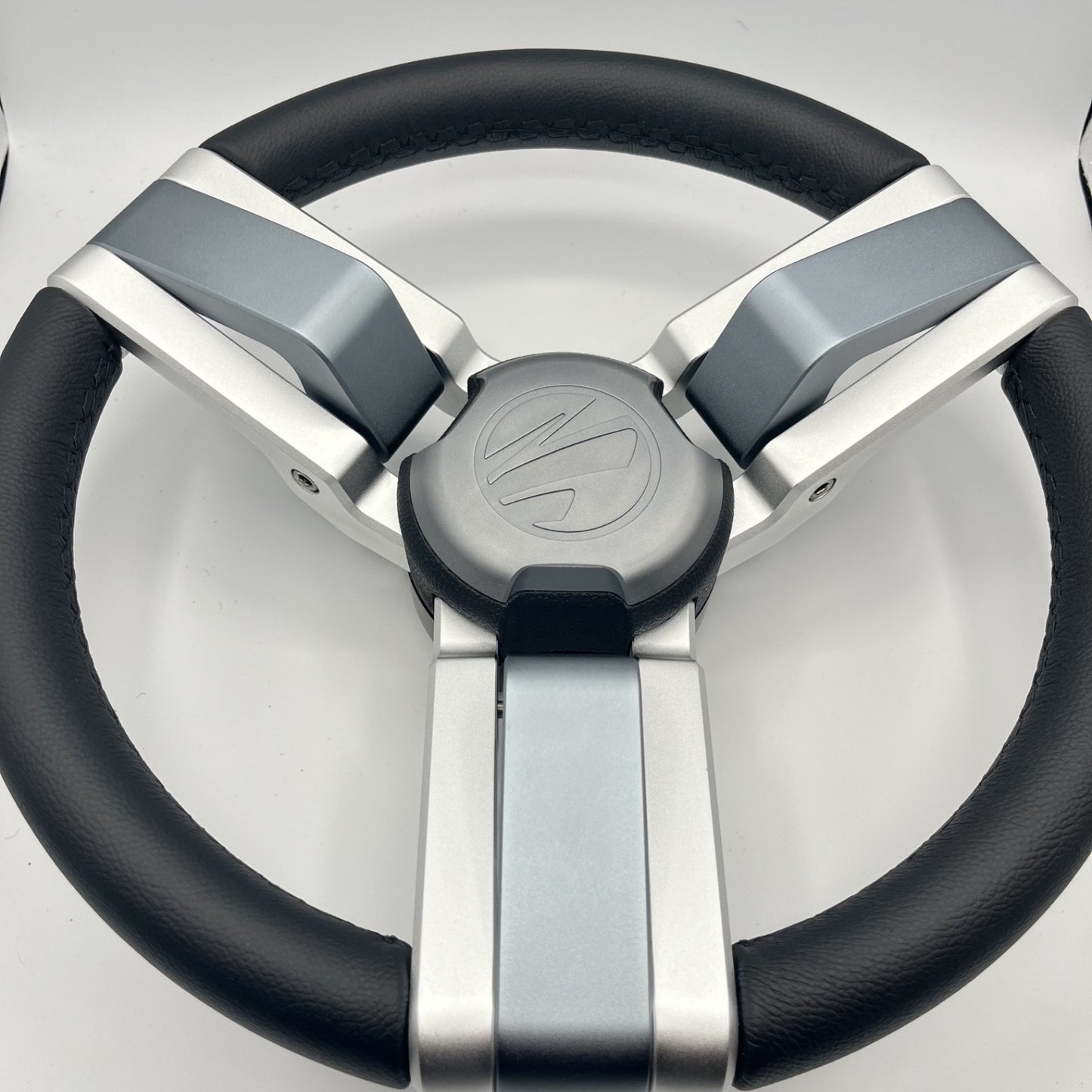 Gussi Italia Marine Steering Wheel Multi Color Gray Aluminum Wheel-PROGL | Tige