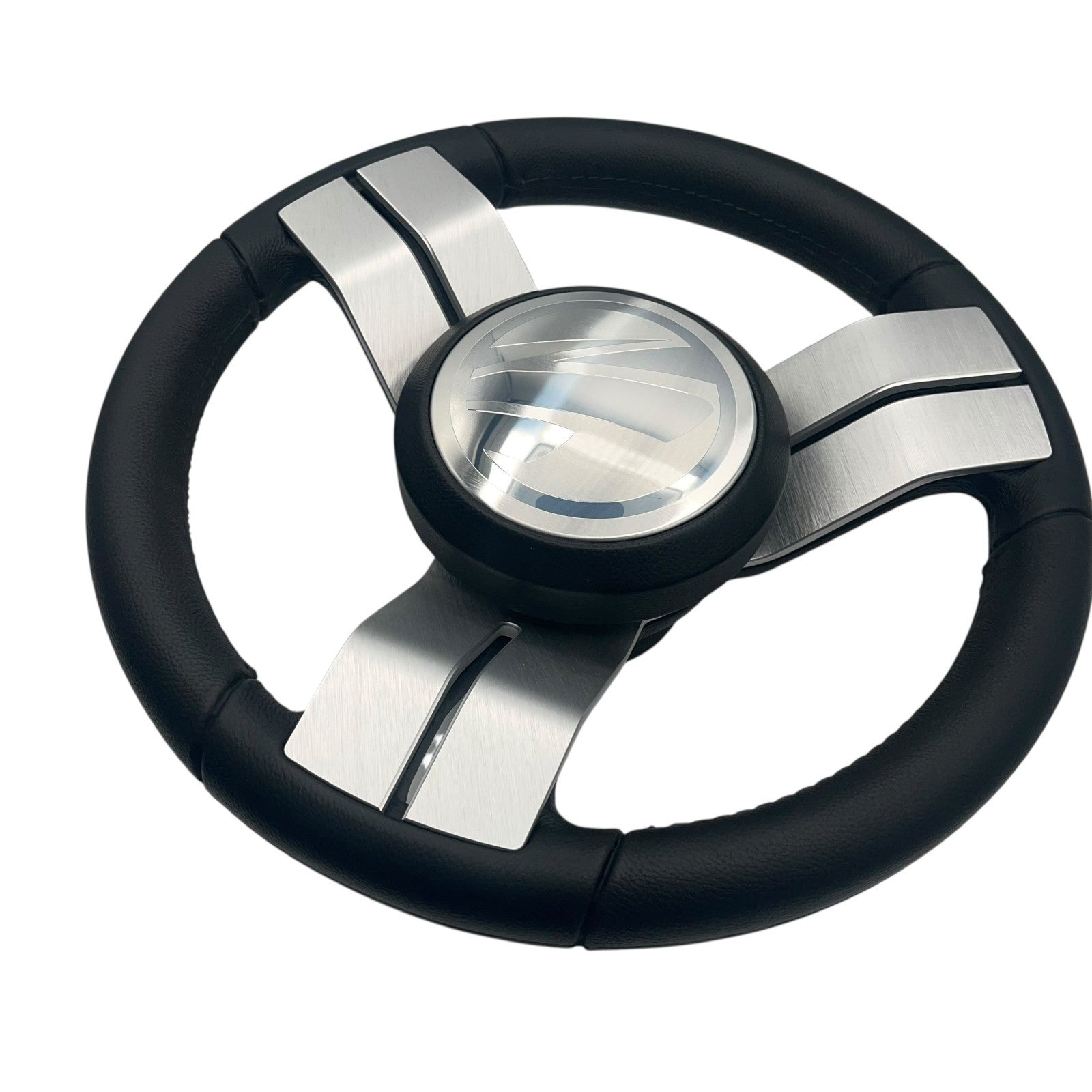 Gussi Italia Marine Steering Wheel Stainless Steel Spoke Soft Touch Rim | Tige
