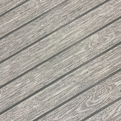 Woven Vinyl Flooring | Woodland Teak - Greysmoke  | 8'6" W | Choose Your Length