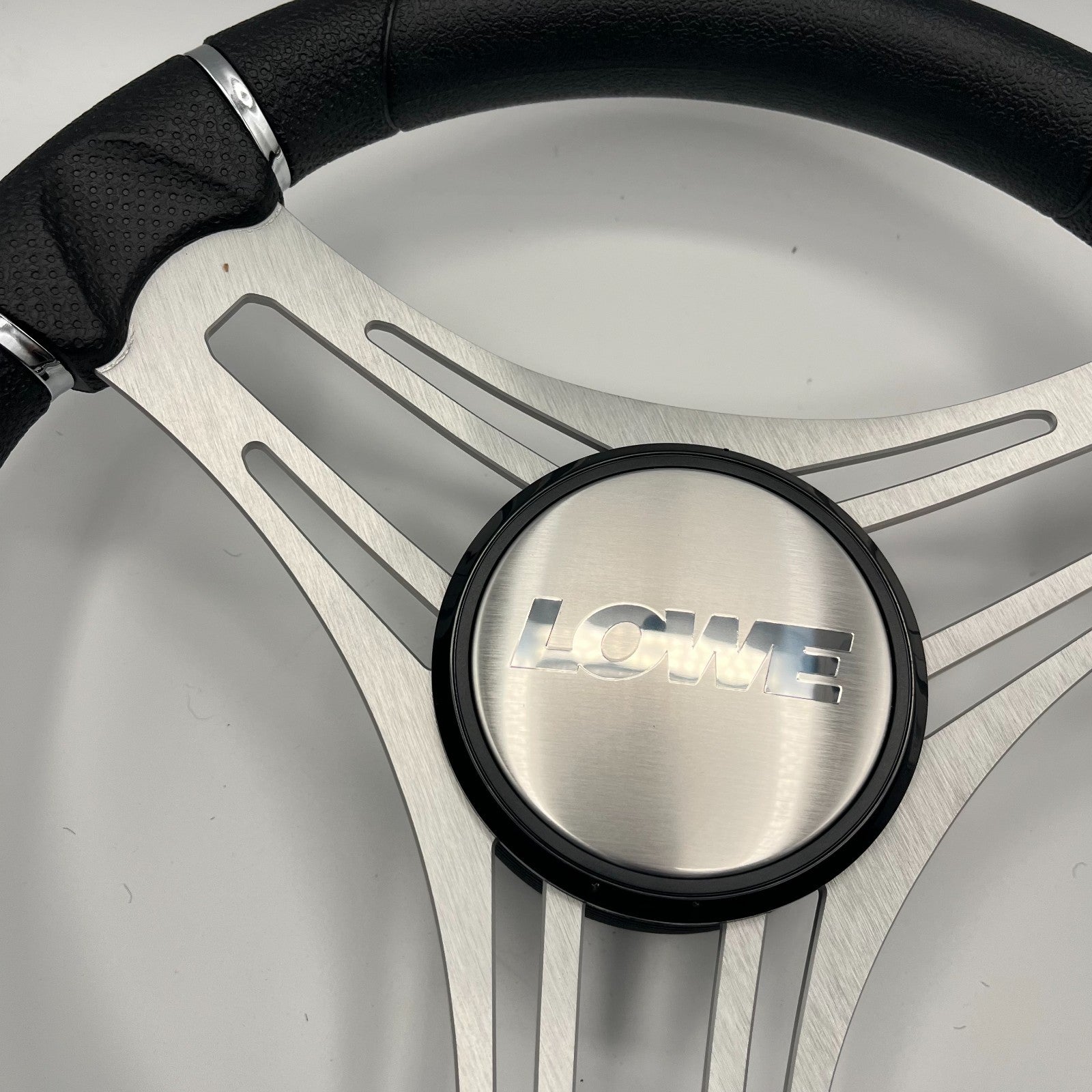 Verona Boat Steering Wheel Brushed Aluminum Spokes | Lowe