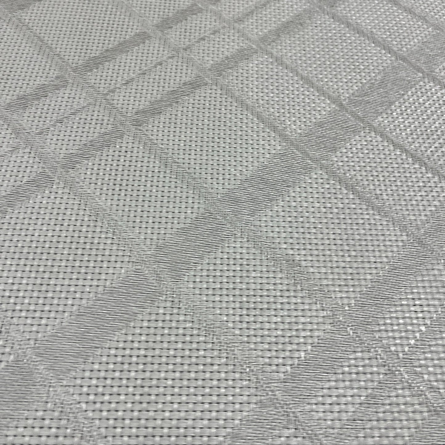 Woven Vinyl Flooring | Lattice - Grey Brook | 4' W | Choose Your Length