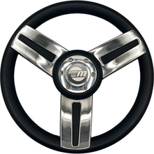 Gussi Italia Marine Steering Wheel Stainless Steel Spoke Soft Touch Rim | Malibu