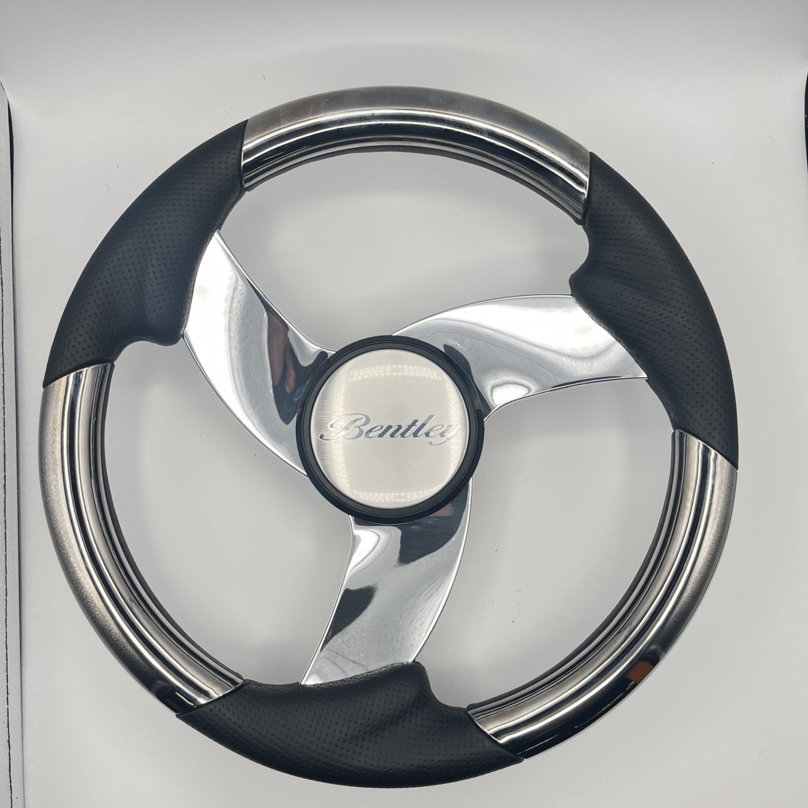 Model M533 Boat Steering Wheel Polished Alum Spoke | Bentley