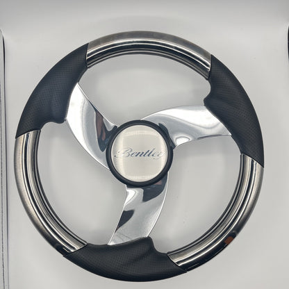 Model M533 Boat Steering Wheel Polished Alum Spoke | Bentley