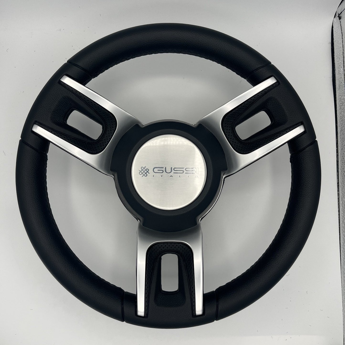 Gussi Italia Black Model 702 Steering Wheel | Gussi Italia