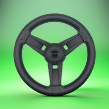 Giazza Black Golf Cart Steering Wheel - CLUB CAR DS carts