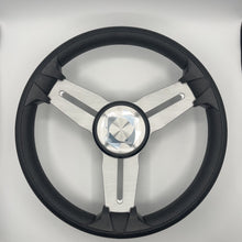 Model 15A Marine Steering Wheel Brushed Alum Spokes | Stingray Boats Cap