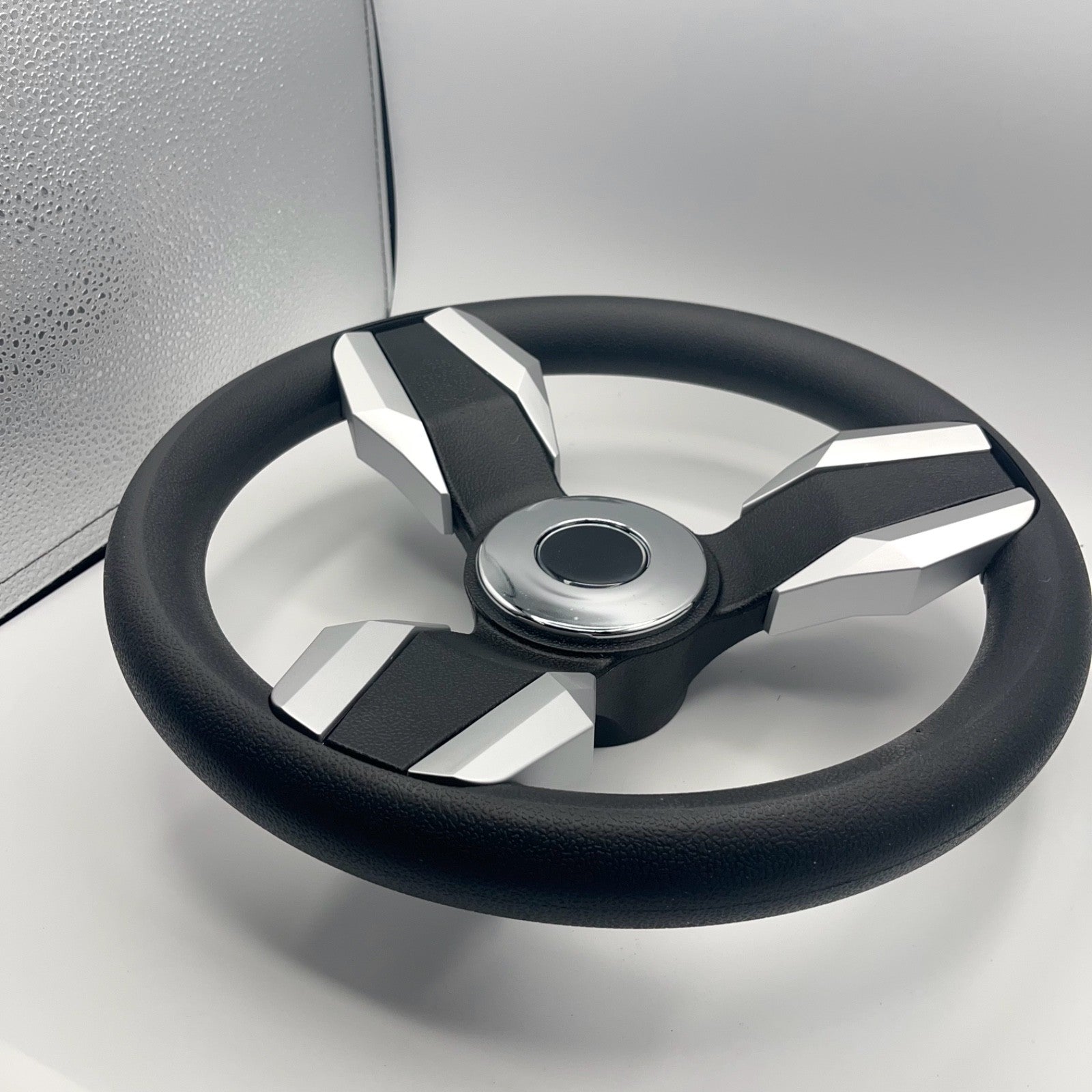 Collina Boat Steering Wheel Brushed Inserts - Keyed ONLY