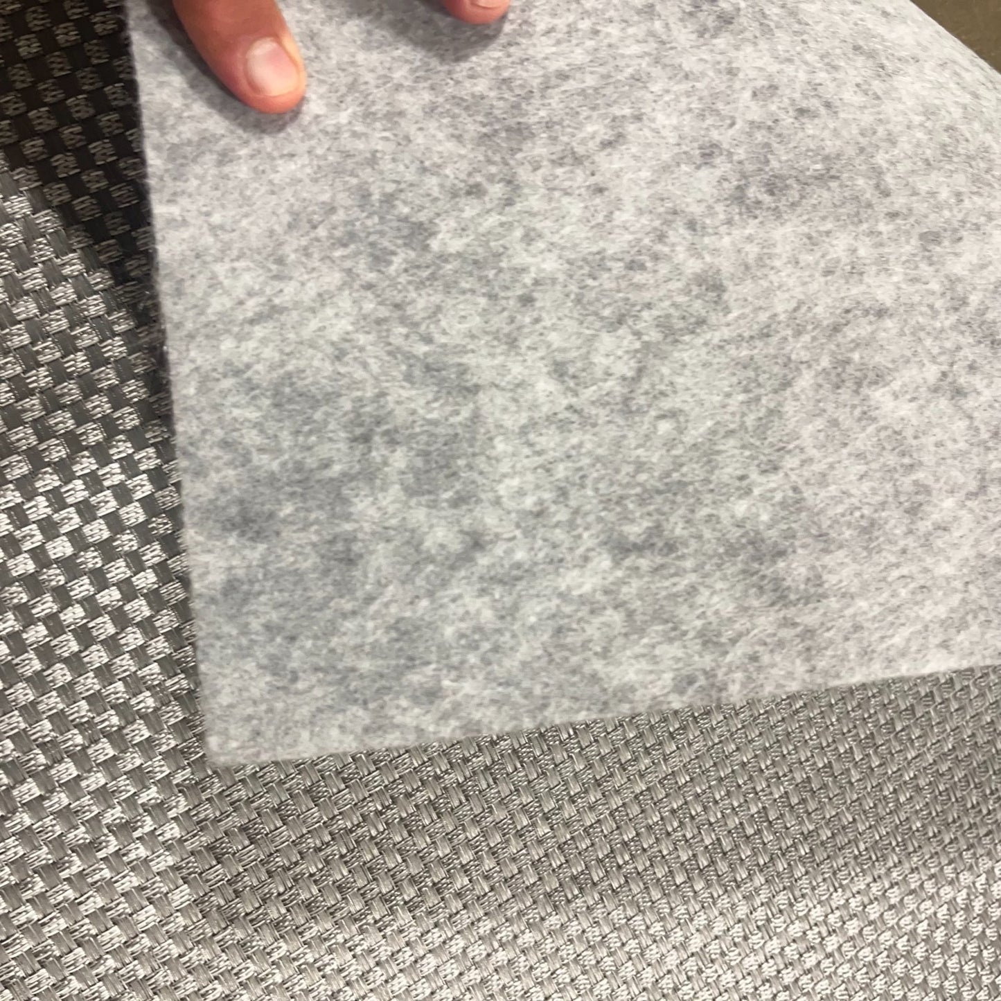 Woven Vinyl Flooring | Wicker - Alloy | 8'6" W | Choose Your Length