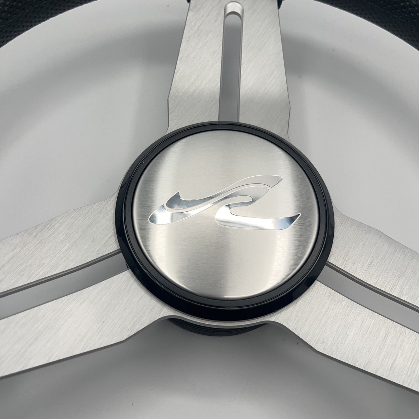 Model 15A Marine Steering Wheel Brushed Alum Spokes | SeaRay Boats