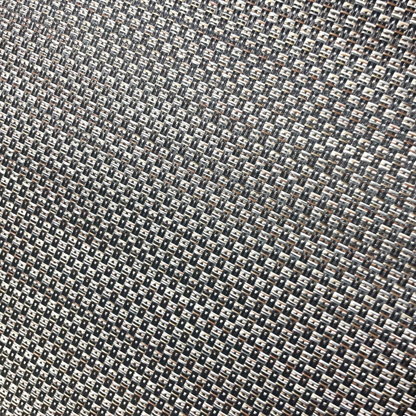 Woven Vinyl Flooring | Urban Weave-Wrought Iron | 8'6" W | Choose Your Length
