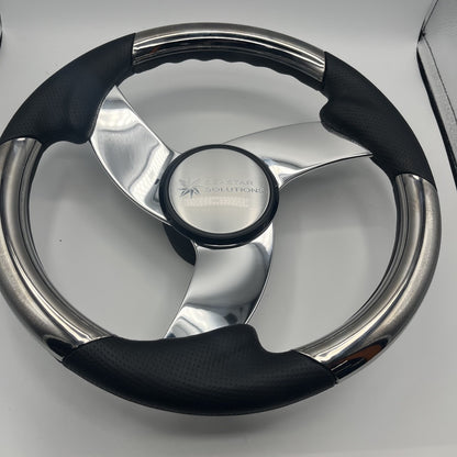 Model M533 Boat Steering Wheel Polished Alum Spoke | Seastar