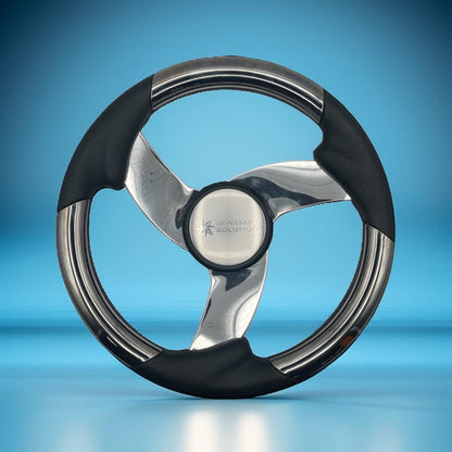 Model M533 Boat Steering Wheel Polished Alum Spoke | Seastar