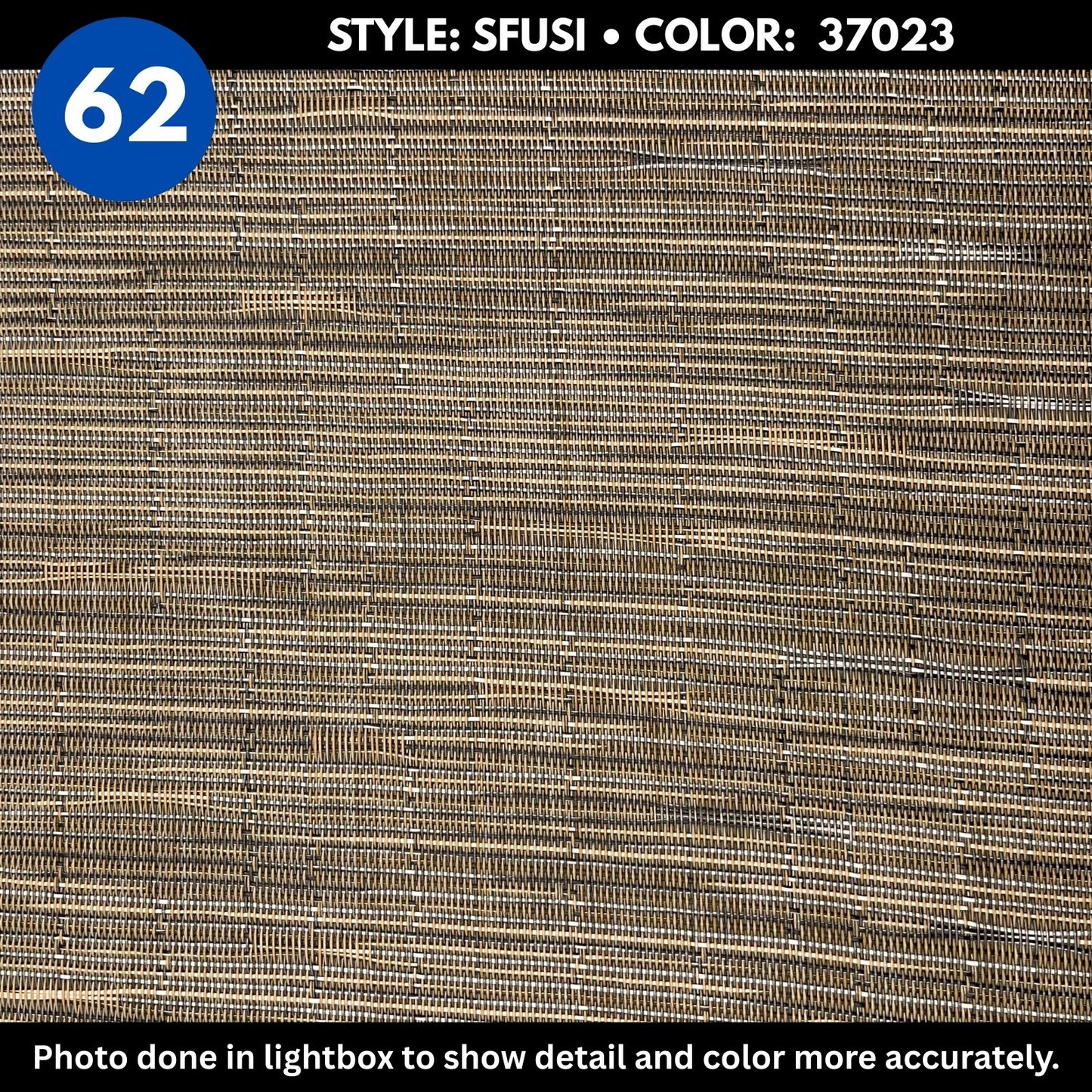 Woven Vinyl Flooring |  Fusion - Natural Amber  | 8'6" W | Choose Your Length