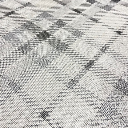 Woven Vinyl Flooring | Plaid - C-80043562 | 8' X 14'
