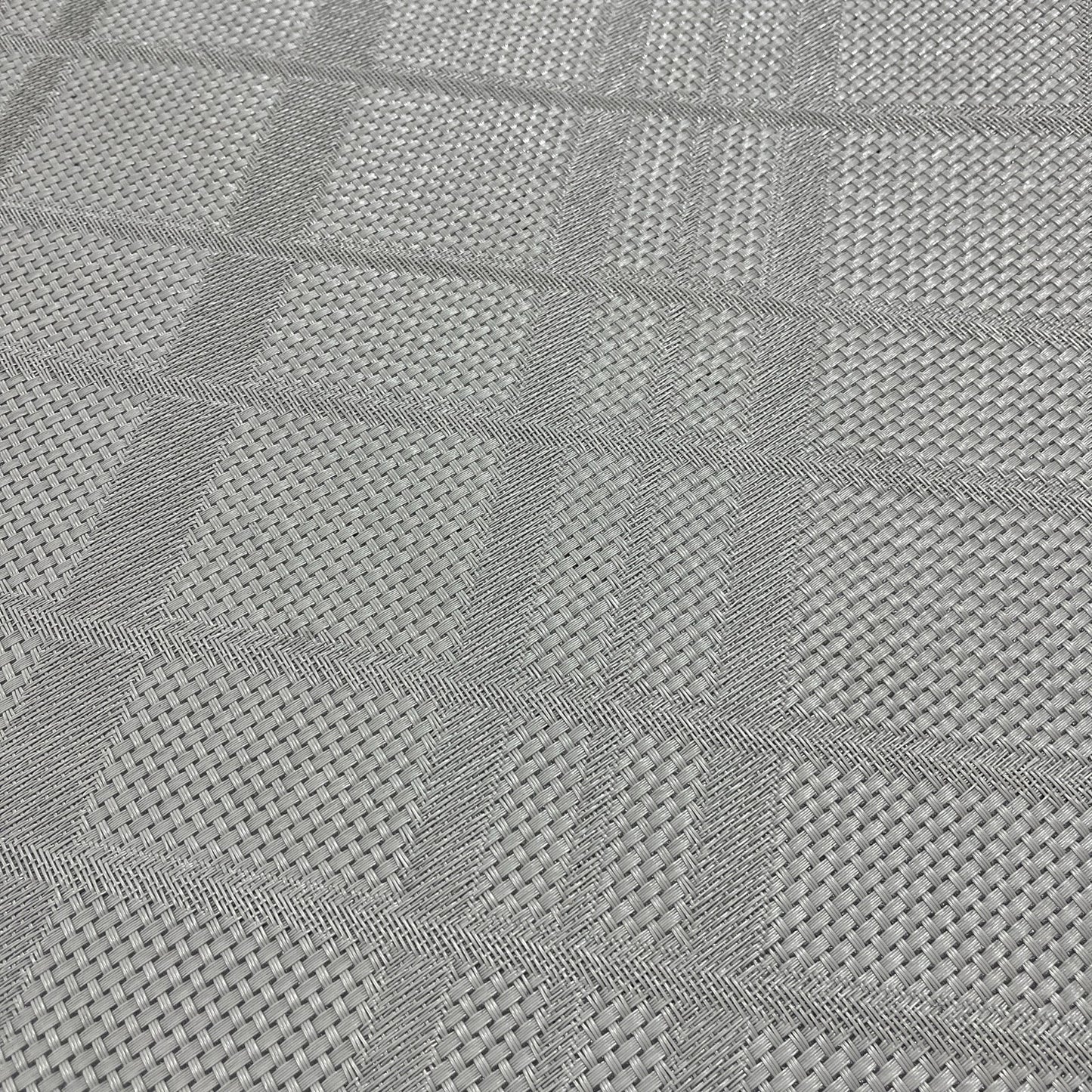 Woven Vinyl Flooring | Lattice - Grey Brook | 4' W | Choose Your Length