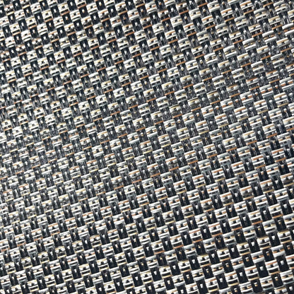 Woven Vinyl Flooring | Urban Weave-Wrought Iron | 8'6" W | Choose Your Length