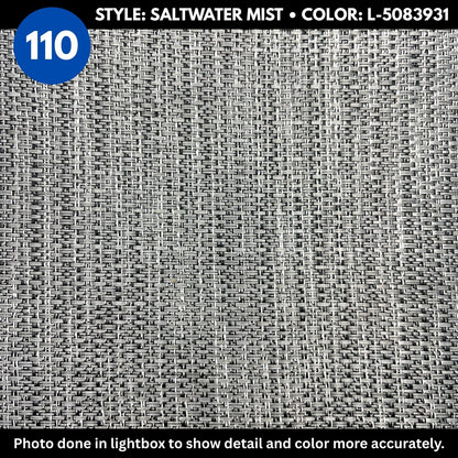 Woven Vinyl Flooring | Saltwater Mist - L-5083931 | 8'6" X 10'-30'