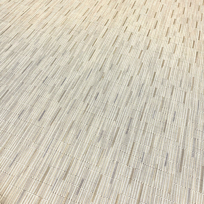 Woven Vinyl Flooring | Bamboo - Oat | 6' Width | Choose Your Length