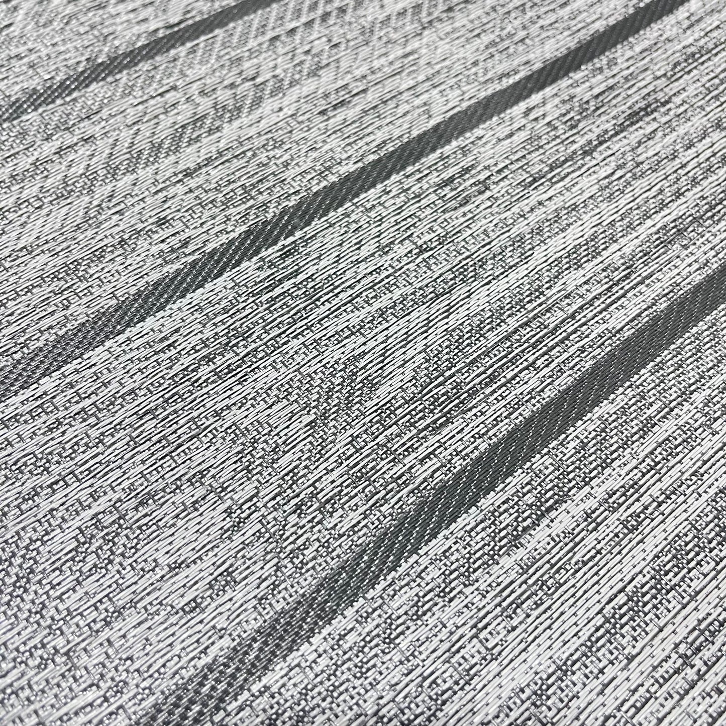 Woven Vinyl Flooring | Woodland Teak  - Greysmoke | 8'6" W | Choose Your Length