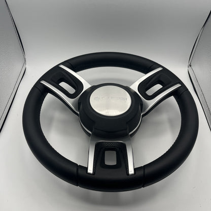 Gussi Italia Black Model 702 Steering Wheel | Gussi Italia