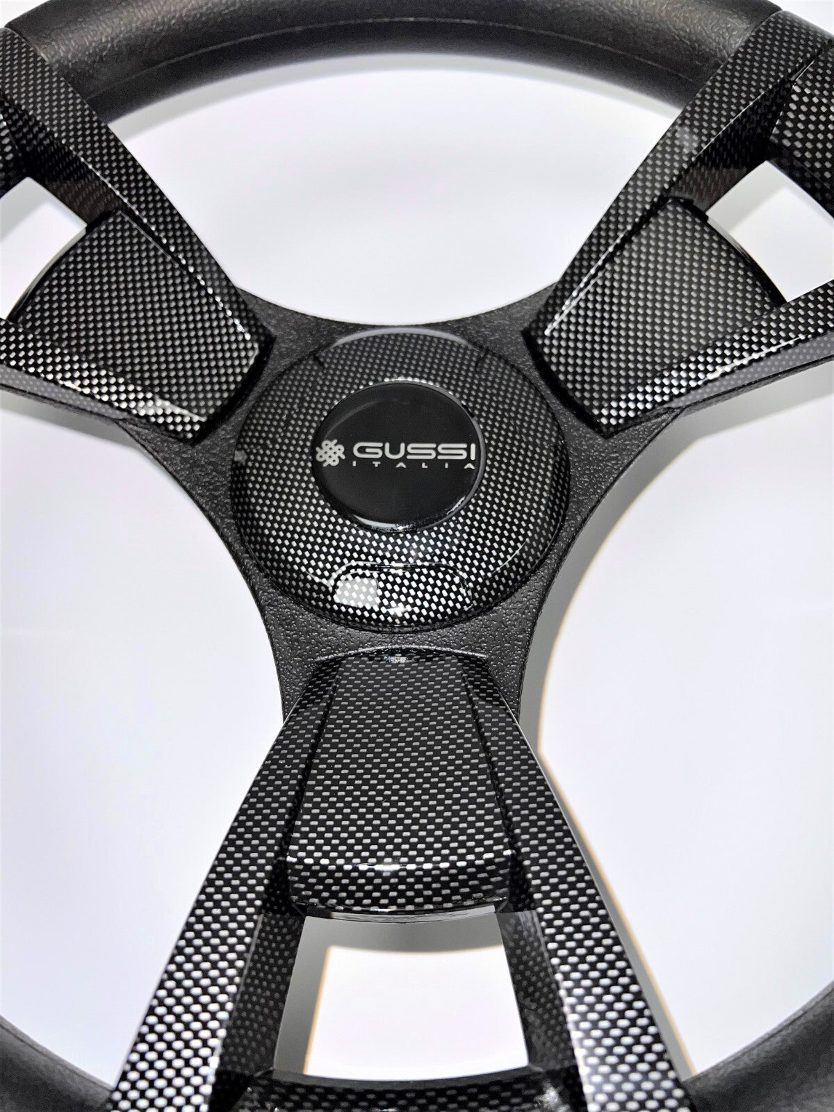 Model M13F Carbon Fiber Golf Cart Steering Wheel Fits All EZ GO Golf Carts
