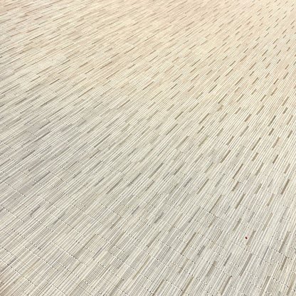 Woven Vinyl Flooring | Bamboo - Oat | 6' Width | Choose Your Length