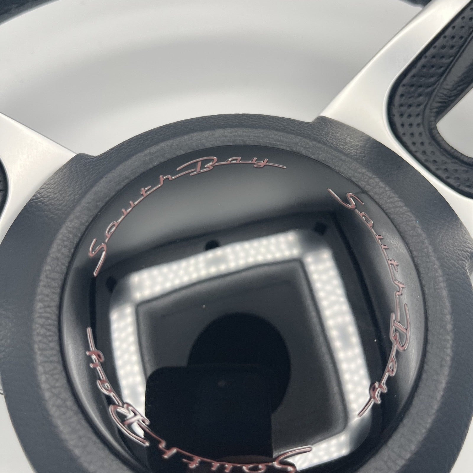 Gussi Italia Black Model 702 Steering Wheel | SouthBay Boats