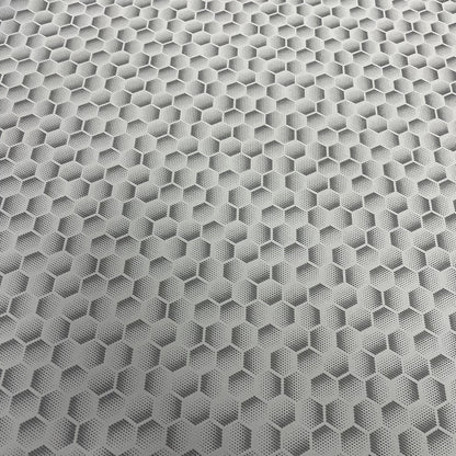 reFLEX | HEX-HAVOC | 3MM Fully Lasered Sheet with Pressure Sensitive Adhesive