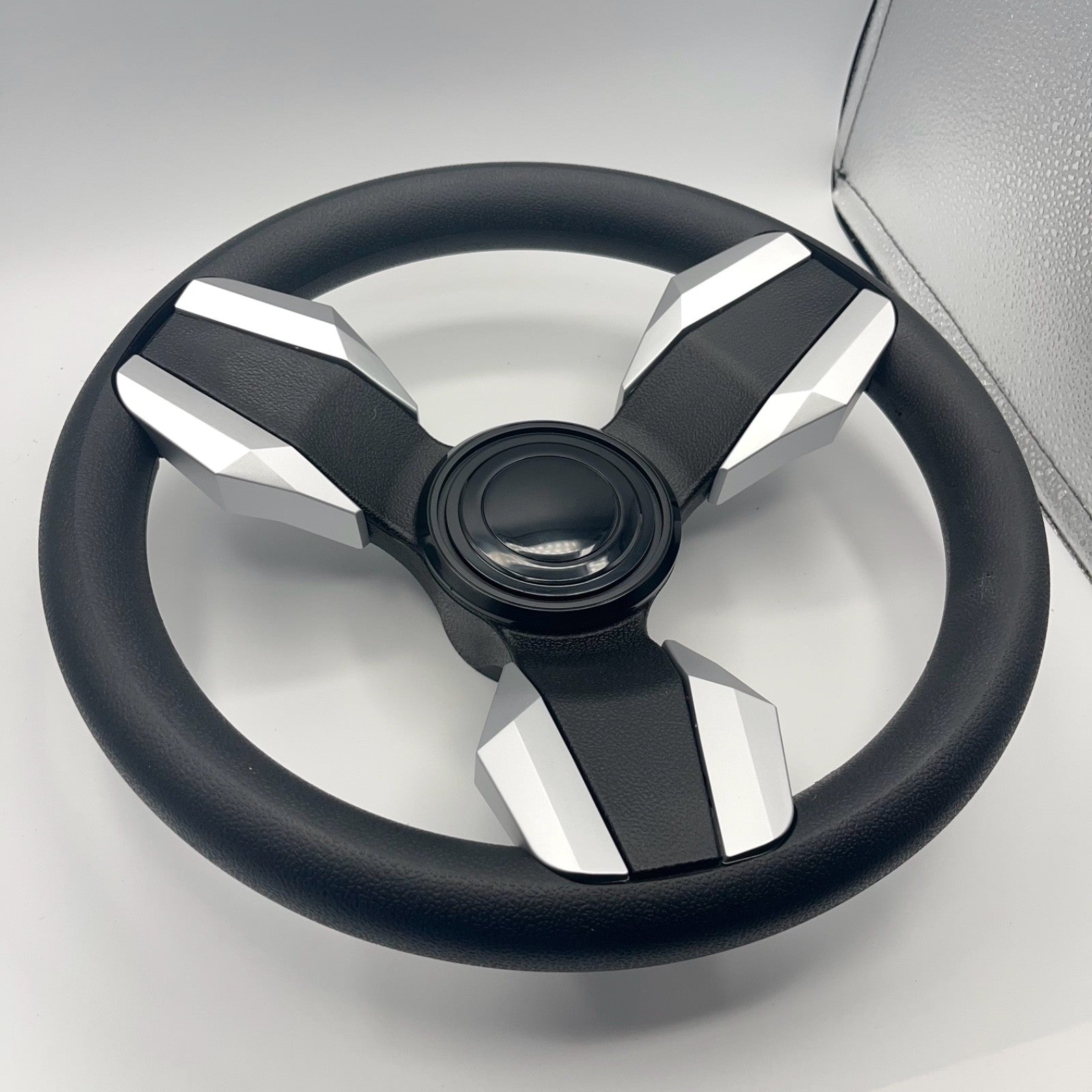 Collina Boat Steering Wheel Brushed Inserts - Keyed ONLY