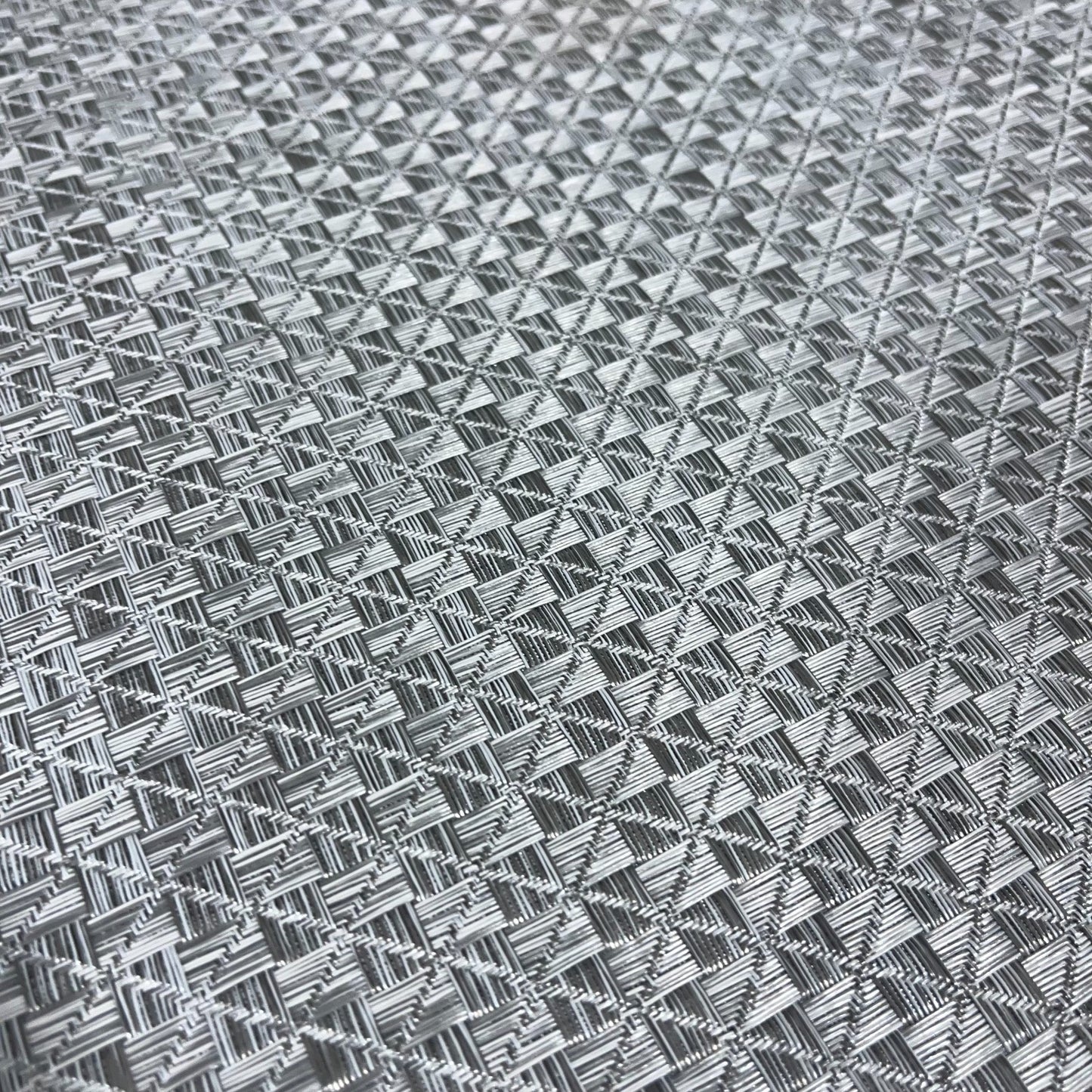 Woven Vinyl Flooring | Ribbon - Silver Lining | 8'6" W | Choose Your Length