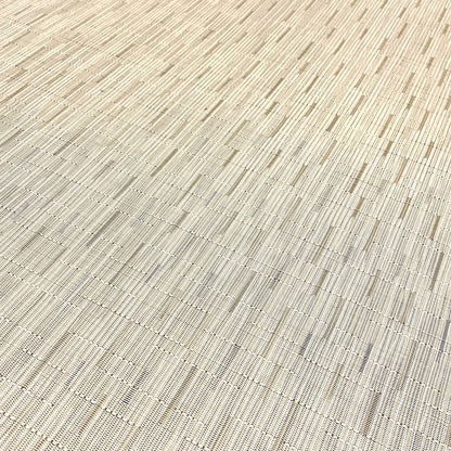 Woven Vinyl Flooring | Bamboo - Oat | 6' Width | Choose Your Length
