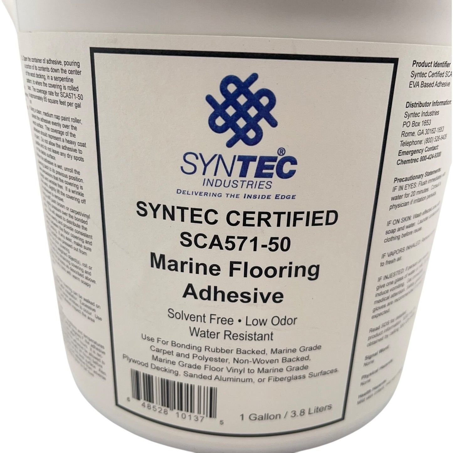 Full Case - 4 Gal. Lot - Syntec Industries Carpet Adhesive Sca571-50 (1 Gallon)