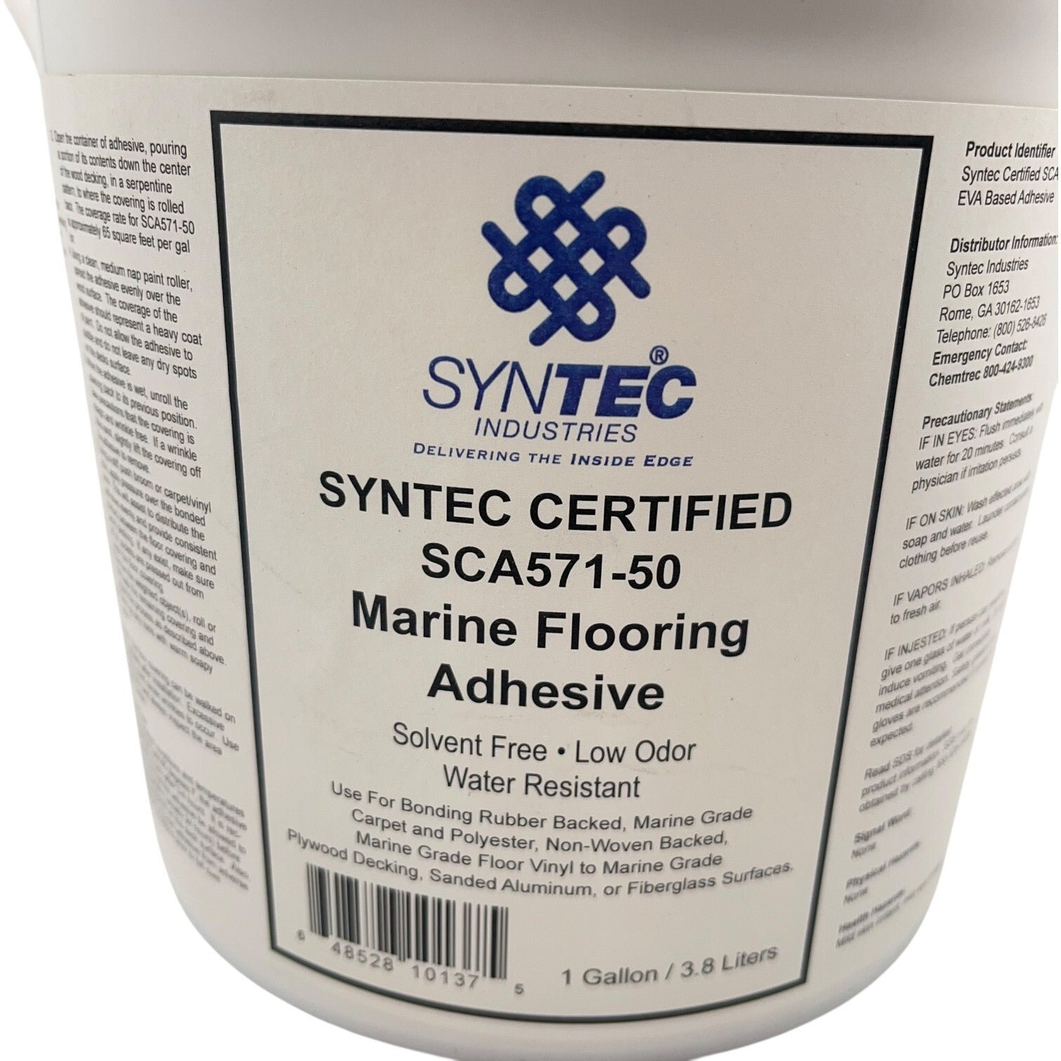 Full Case - 4 Gal. Lot - Syntec Industries Carpet Adhesive Sca571-50 (1 Gallon)