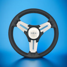 Model 15 Marine Steering Wheel Brushed Aluminum Spokes | Crest Logo