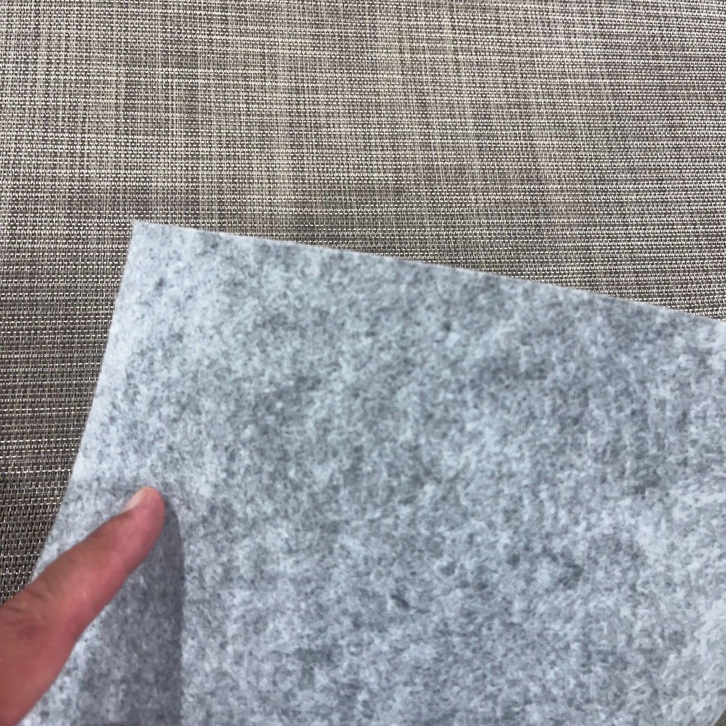 Woven Vinyl Flooring |  Ozark 2 - Sandstone  | 8'6" W | Choose Your Length