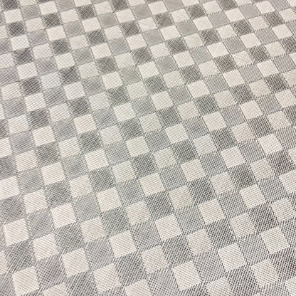 Woven Vinyl Flooring | Checkers - C-80043561 | 7'6" X 14'
