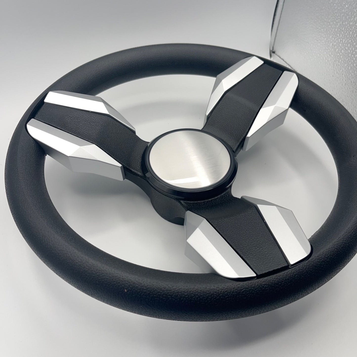 Collina Boat Steering Wheel Brushed Inserts - Keyed ONLY